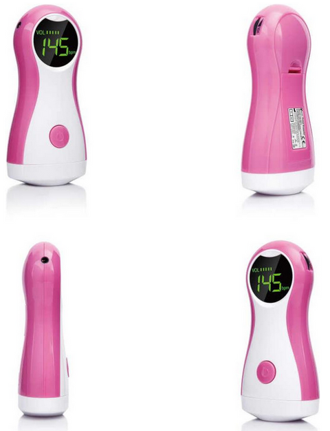 Doppler Fœtal Digital avec casque - Écoute les battements de cœur de ton bébé à domicile