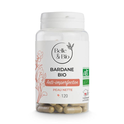 Bardane Bio Peau Saine 120 gélules – Belle & Bio