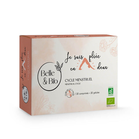 Cycle Menstruel Bio Règles et SPM, 2 en 1 – Belle & Bio