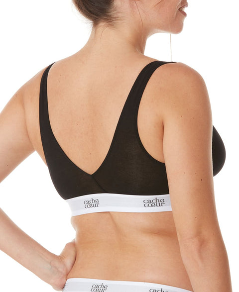 Brassière Allaitement Life Noir – Maintien, douceur et praticité au quotidien