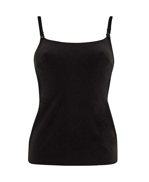 Top d'allaitement absorbant Bodyguard Noir