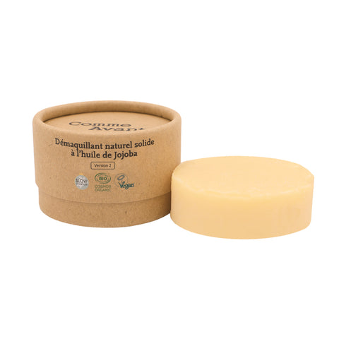 Démaquillant Solide Bio à l'Huile de Jojoba – Douceur et efficacité au naturel