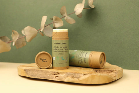 Déodorant Solide Bio au beurre de cacao - Fraîcheur naturelle et respect de la peau