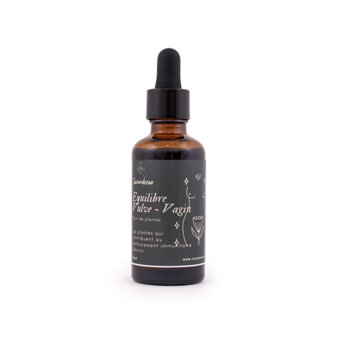 Équilibre – Complément flore vaginale & intestinale – 100 ml (sans alcool) – Curanderas