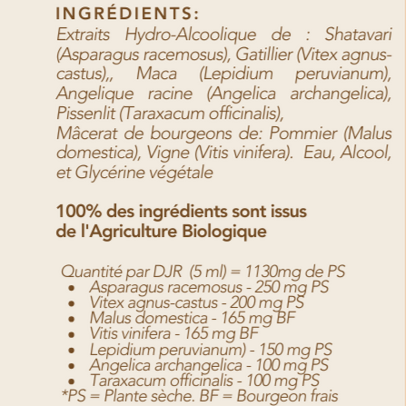 Complément alimentaire FertiWomb de 100 ml