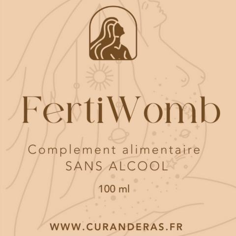 Complément alimentaire FertiWomb de 100 ml (sans alcool)