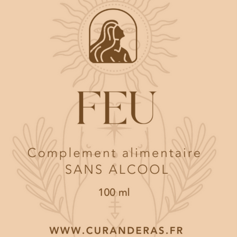 Feu – Énergie sexuelle et vitalité – 50 ml – Curanderas