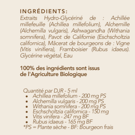 Les Premières Lunes – Règles abondantes jeunes filles – 50 ml (sans alcool) – Curanderas