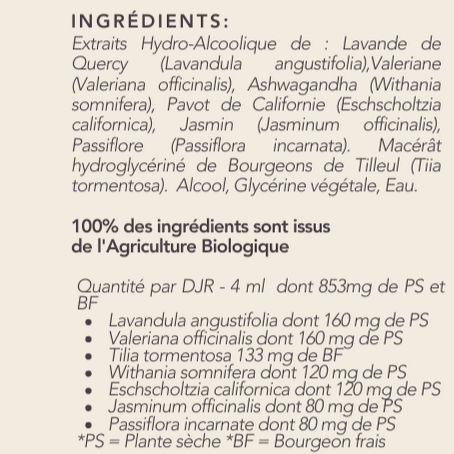 Complément alimentaire Zen (sans alcool)