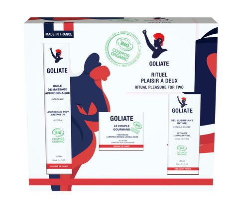 Coffret rituel plaisir à deux  – Goliate