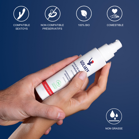 Huile de massage intégrale aphrodisiaque – Réveille tes sens et connecte-toi au plaisir du toucher