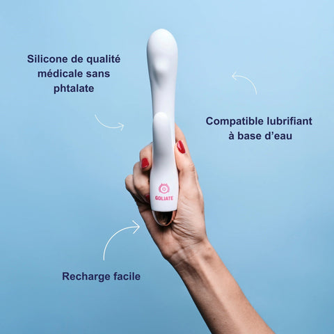 MyPleasure Plus – Vibro Rabbit Chauffant – GOLIATE