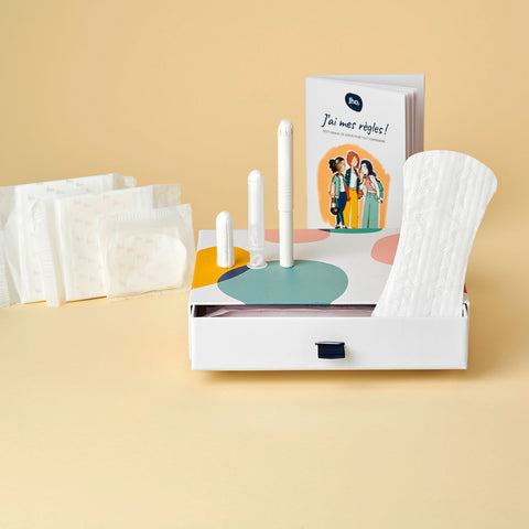 Coffret premières règles – Douceur, pédagogie et bienveillance pour une première fois sereine