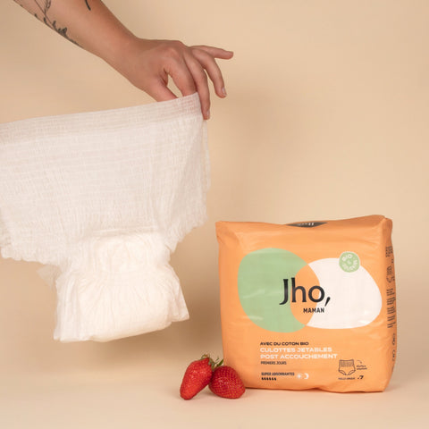 Pack de 7 culottes jetables post-accouchement – Jho