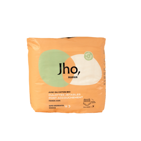 Pack de 7 culottes jetables post-accouchement – Jho