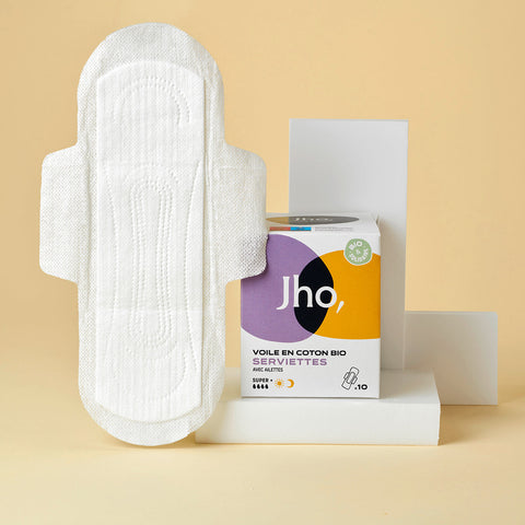 Serviettes Super Jour/Nuit x10 – Jho