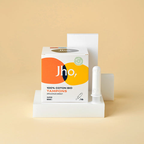 Tampons super avec applicateur compact x16 – Jho