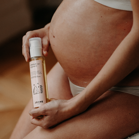 Huile vergetures parfaite – 100 ml de douceur pour ta peau qui évolue