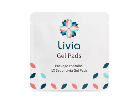 TENS LIVIA : Coussinets en Gel de Remplacement (Le Bouton Stop des Douleurs Menstruelles)