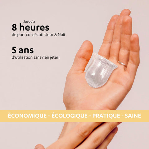 Cup menstruelle – Flux fort à très fort (taille L)