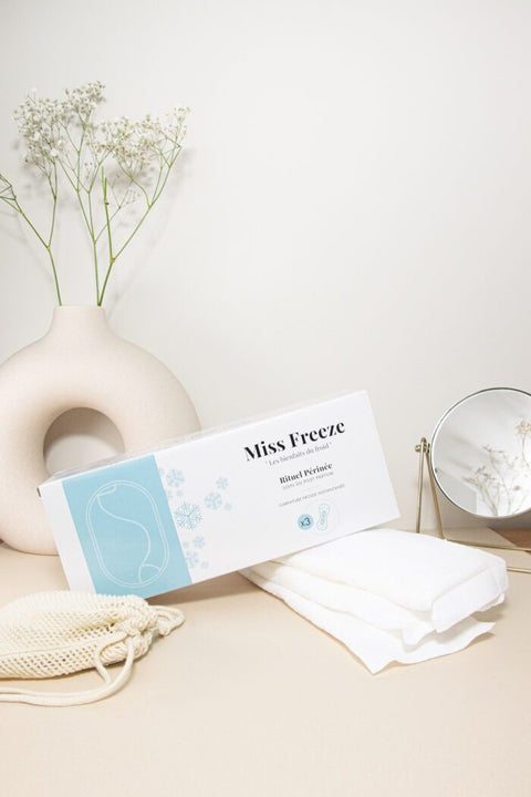 Compresse froide Miss Freeze – Fraîcheur ciblée pour apaiser naturellement tes douleurs