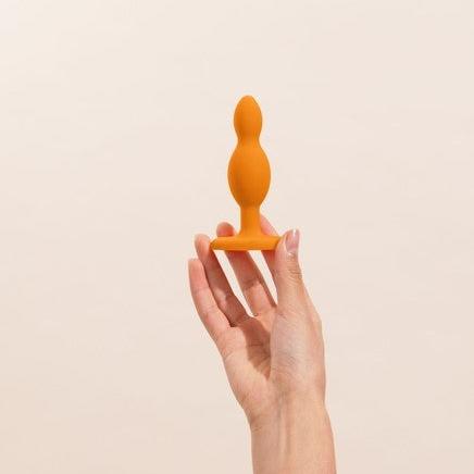 Plug en silicone doux avec ventouse (My Lubie) : Plaisir anal confortable et progressif