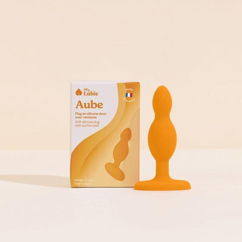 Plug en silicone doux avec ventouse (My Lubie) : Plaisir anal confortable et progressif