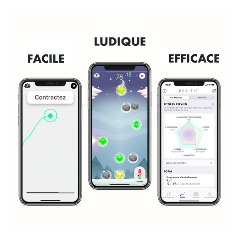 Sonde de rééducation périnéale Perifit – Connectée à ton bien-être