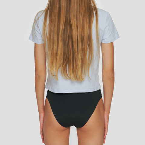 Culotte menstruelle Phebe Ado Flux Abondant Noire
