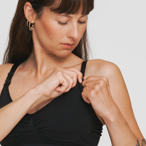 Brassière de grossesse et d’allaitement + coussinets – Praticité, confort et protection en toute discrétion