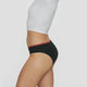 Culotte menstruelle coton Aquila Flux Abondant Noire - Smoon