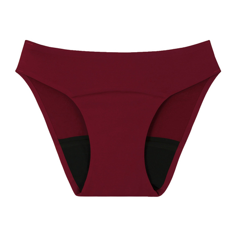 Culotte menstruelle Artémis Flux Abondant Carmin - Smoon