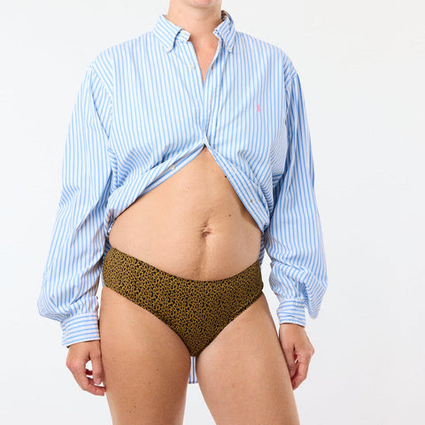 Culotte menstruelle Léopard Flux Abondant