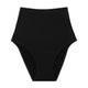 Culotte menstruelle taille haute Calliope Flux moyen Noire - Smoon