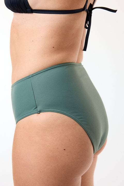 Maillot de bain menstruel Océanides Flux Moyen Kaki