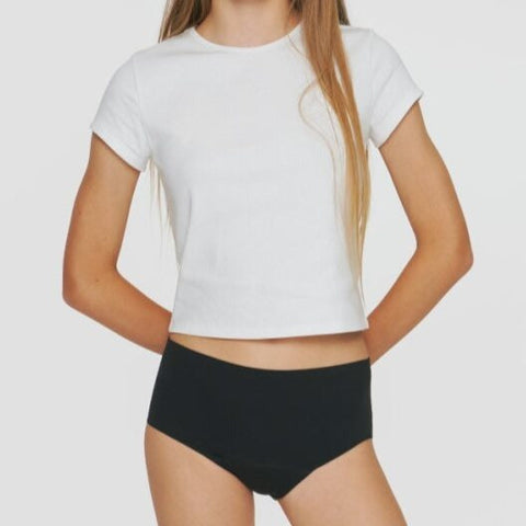 Shorty Menstruel Hestia Ado Flux Moyen Bleu