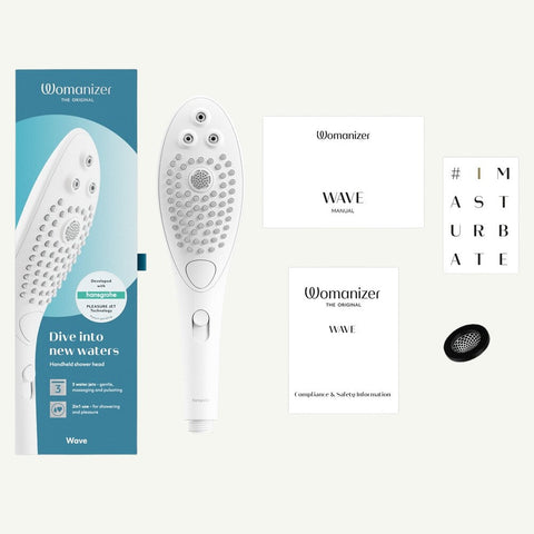 Womanizer Wave Blanc – Stimulateur clitoridien par Womanizer