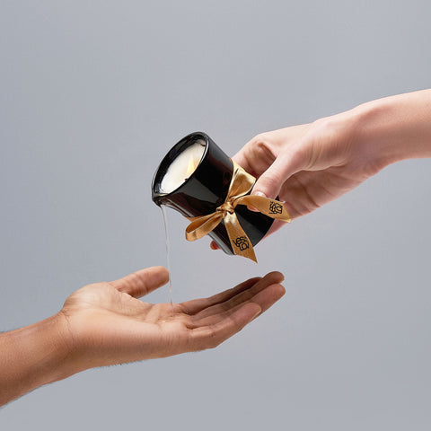 Bougie de massage enivrante – Chaleur fondante et plaisir sensoriel au naturel