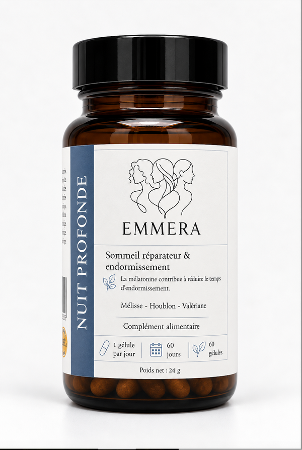 NUIT PROFONDE EMMERA Complément sommeil réparateur & endormissement