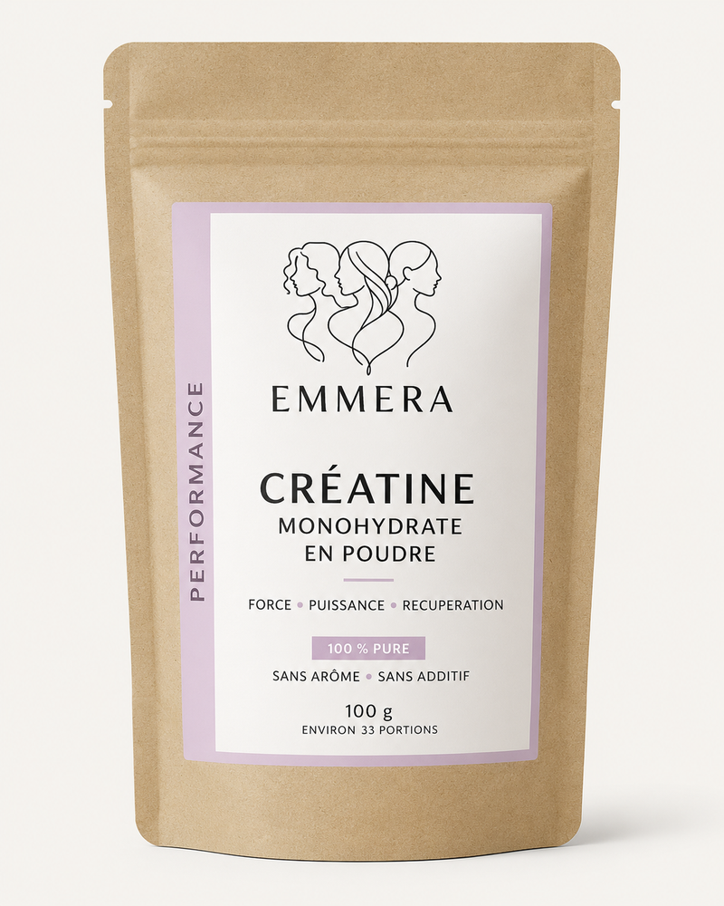 Créatine Monohydrate en poudre – 100 g - Emmera