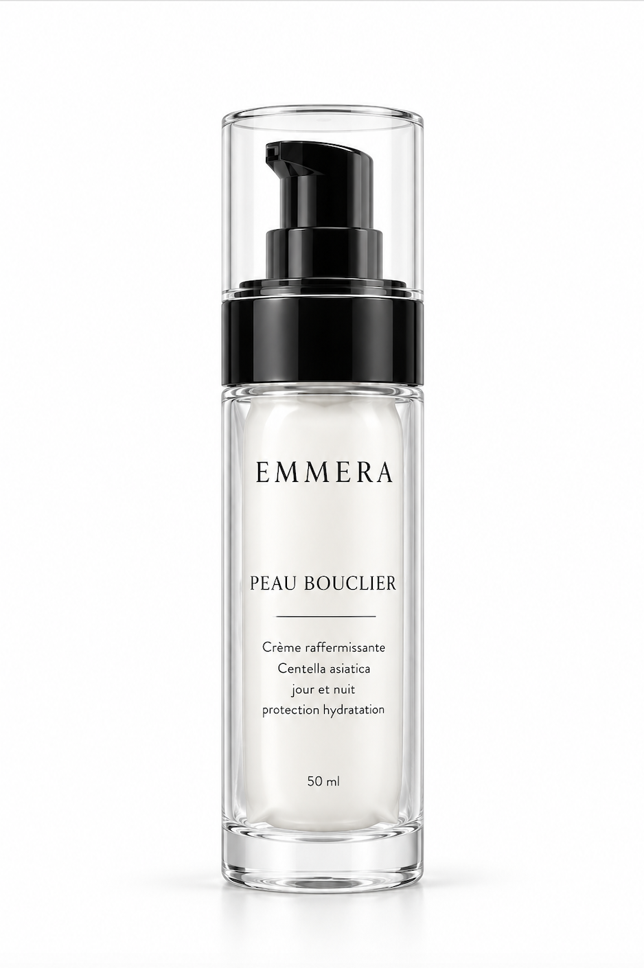PEAU BOUCLIER EMMERA  Crème raffermissante dentelle asiatica jour et nuit - protection hydratation