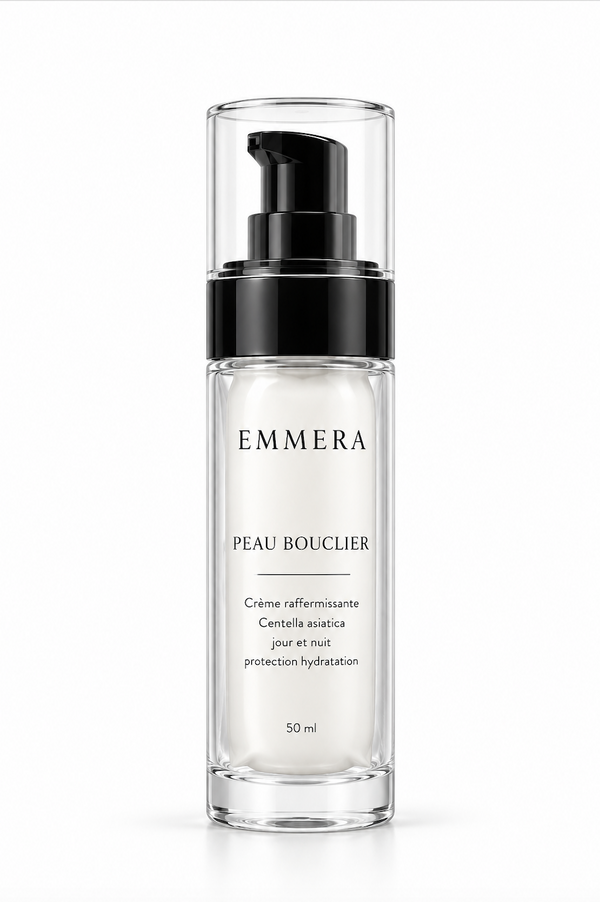 PEAU BOUCLIER EMMERA  Crème raffermissante dentelle asiatica jour et nuit - protection hydratation
