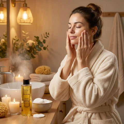 Huile démaquillante soyeuse — EMMERA