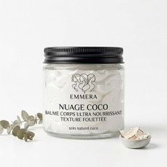 NUAGE COCO Emmera — Baume corpsexture fouettée ultra-nourrissant texture fouettée