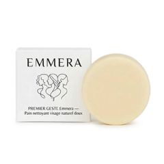 PREMIER GESTE — EMMERA Pain nettoyant visage naturel — Soin quotidien doux