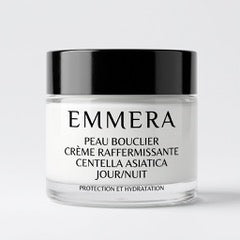 PEAU BOUCLIER EMMERA  Crème raffermissante dentelle asiatica jour et nuit - protection hydratation