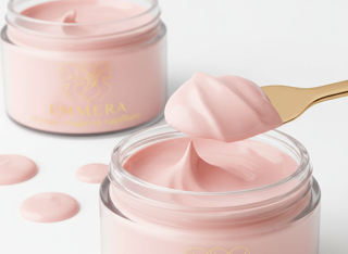 Masque Crème Rose – Soin apaisant visage et cuir chevelu | 200 ml