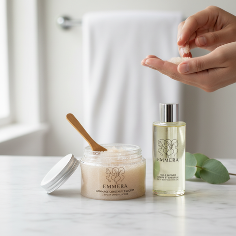 Gommage cristaux 2 sucres