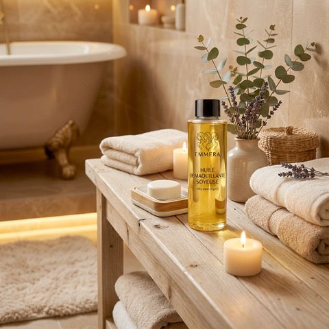 Huile démaquillante soyeuse — EMMERA