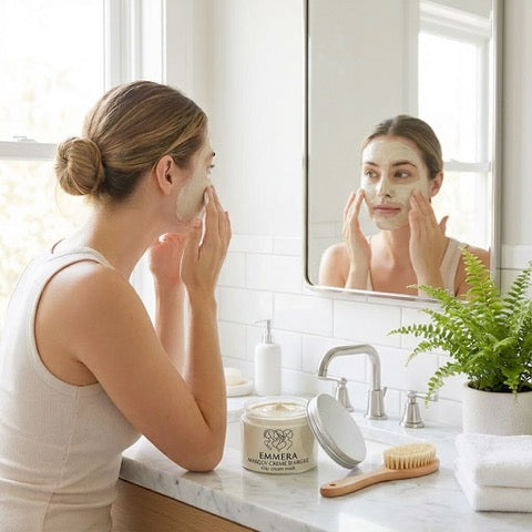 Balance EMMERA  Masque purifiant argile verte pores & sébum peaux mixtes à grasses